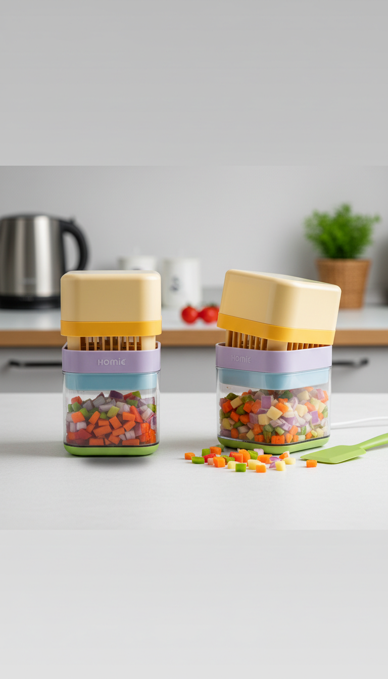 Stackable Snack Prep Containers